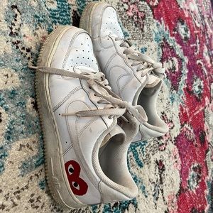 comme des garcons custom air force ones